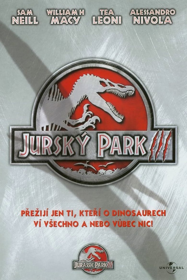 Plakát pro film “Jurský park 3”