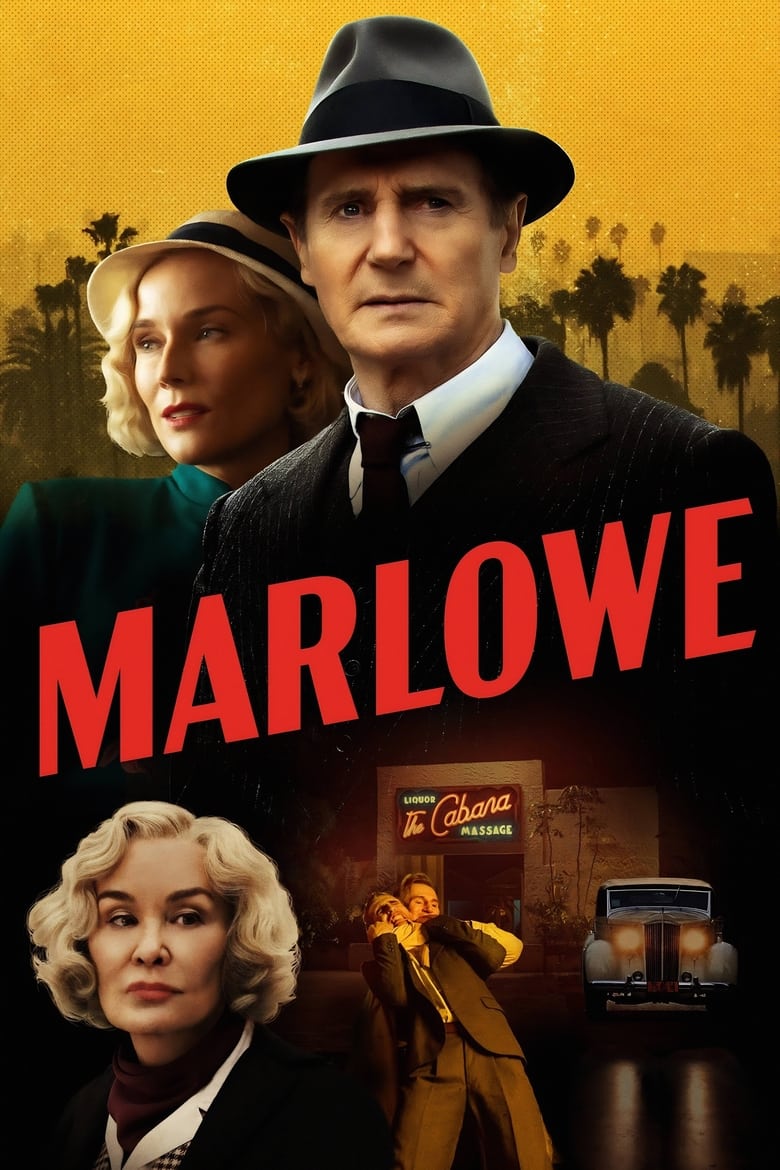 plakát Film Detektiv Marlowe