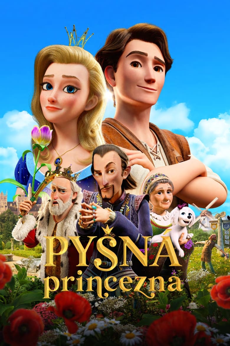 Plakát pro film “Pyšná princezna”