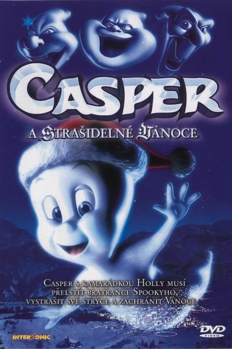 Plakát pro film “Casper a strašidelné Vánoce”
