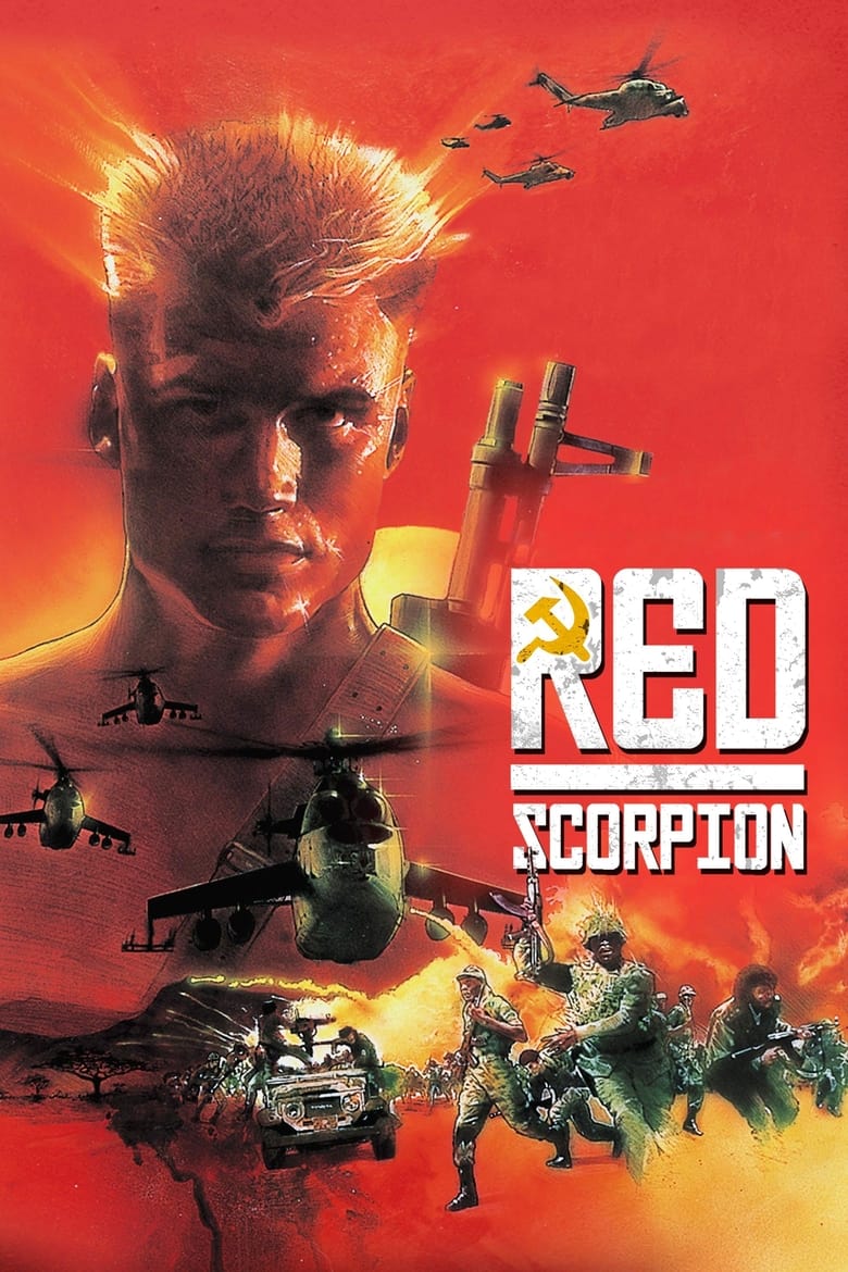 Plakát pro film “Rudý škorpion”