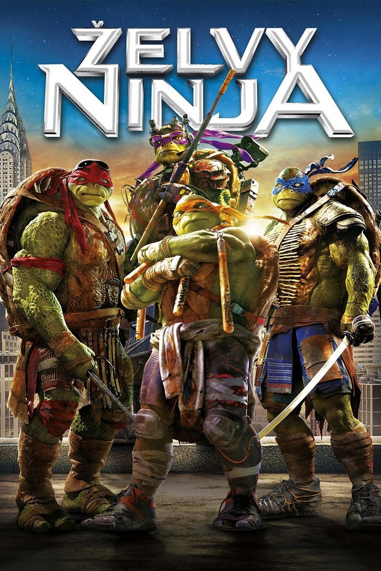 Plakát pro film “Želvy Ninja”