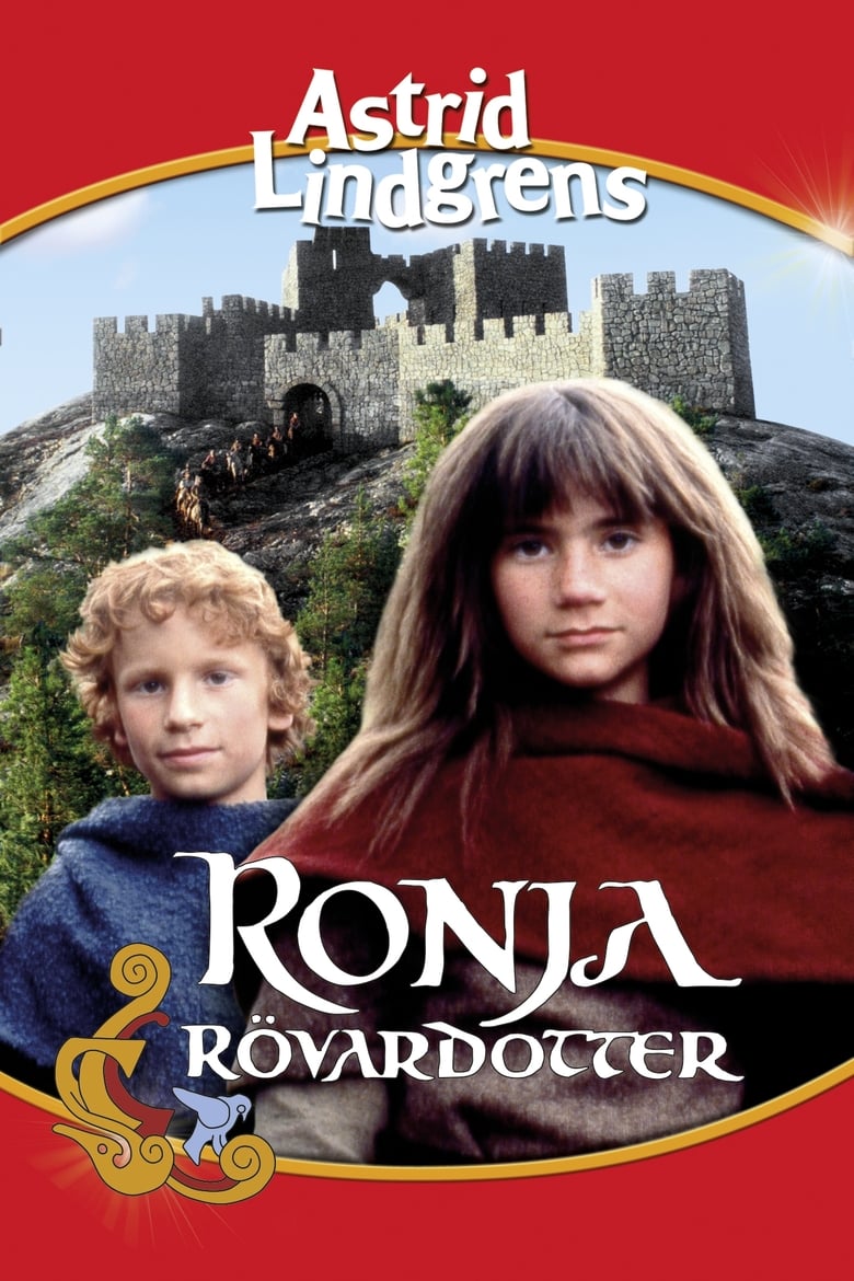 Plakát pro film “Ronja, dcera loupežníka”