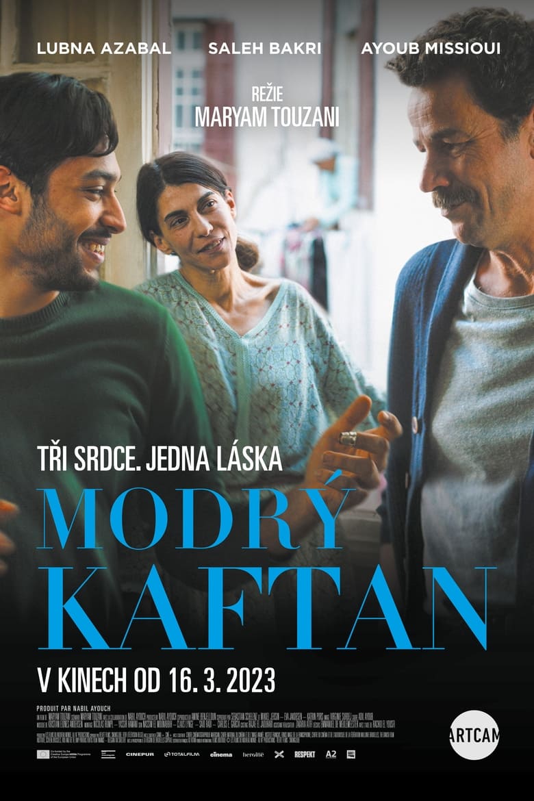 Plakát pro film “Modrý kaftan”