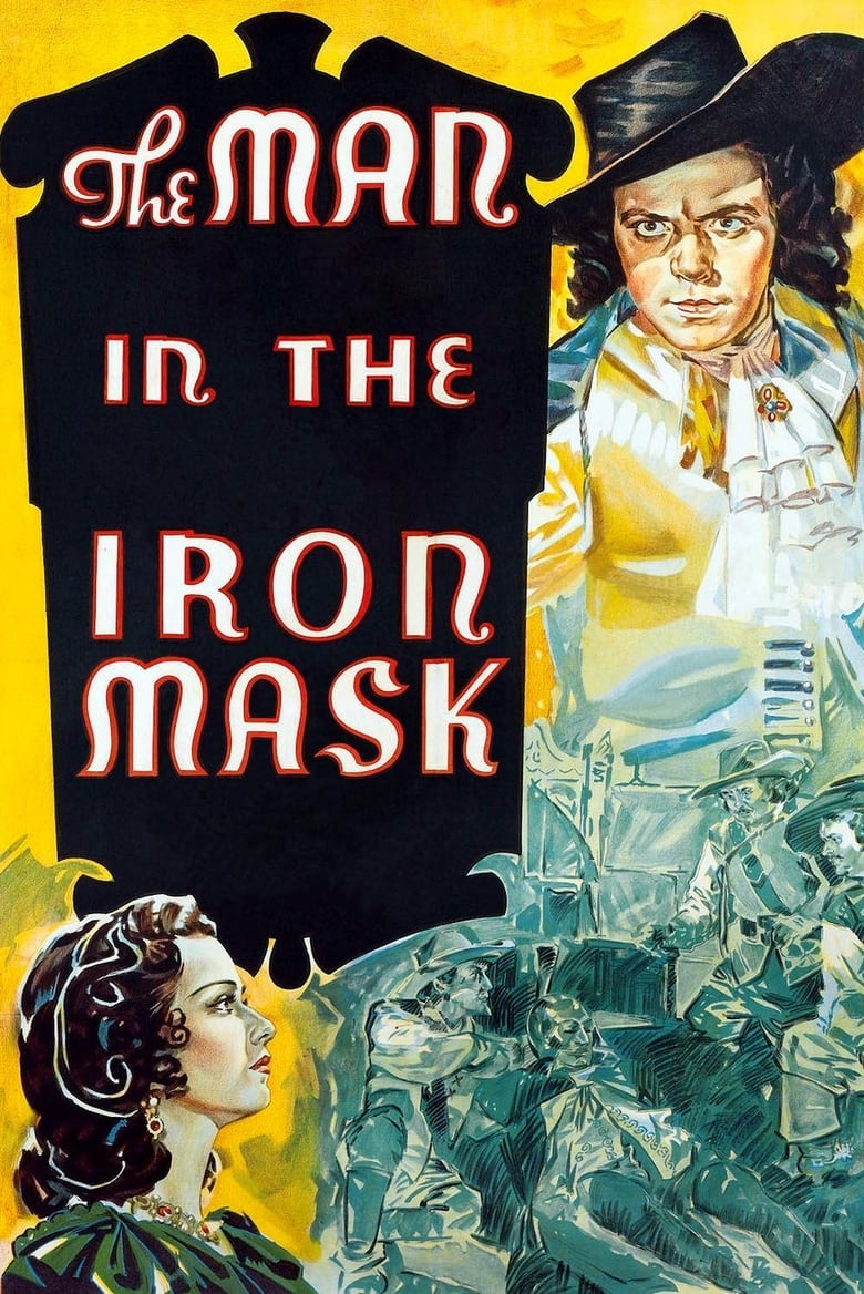 Plakát pro film “The Man in the Iron Mask”