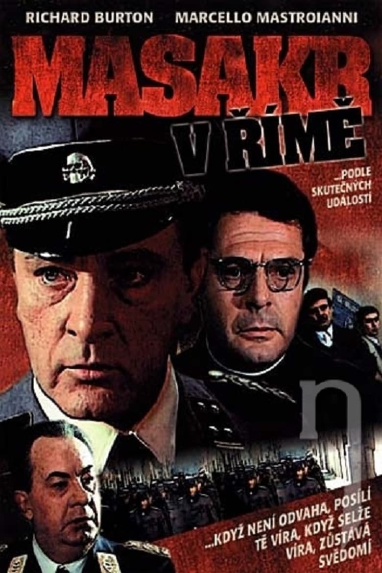 Plakát pro film “Masakr v Římě”