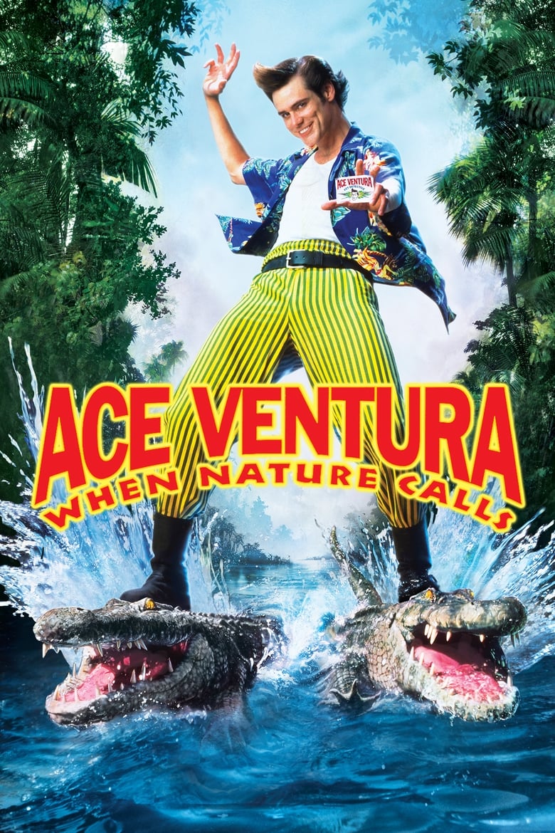 Plakát pro film “Ace Ventura 2: Volání divočiny”