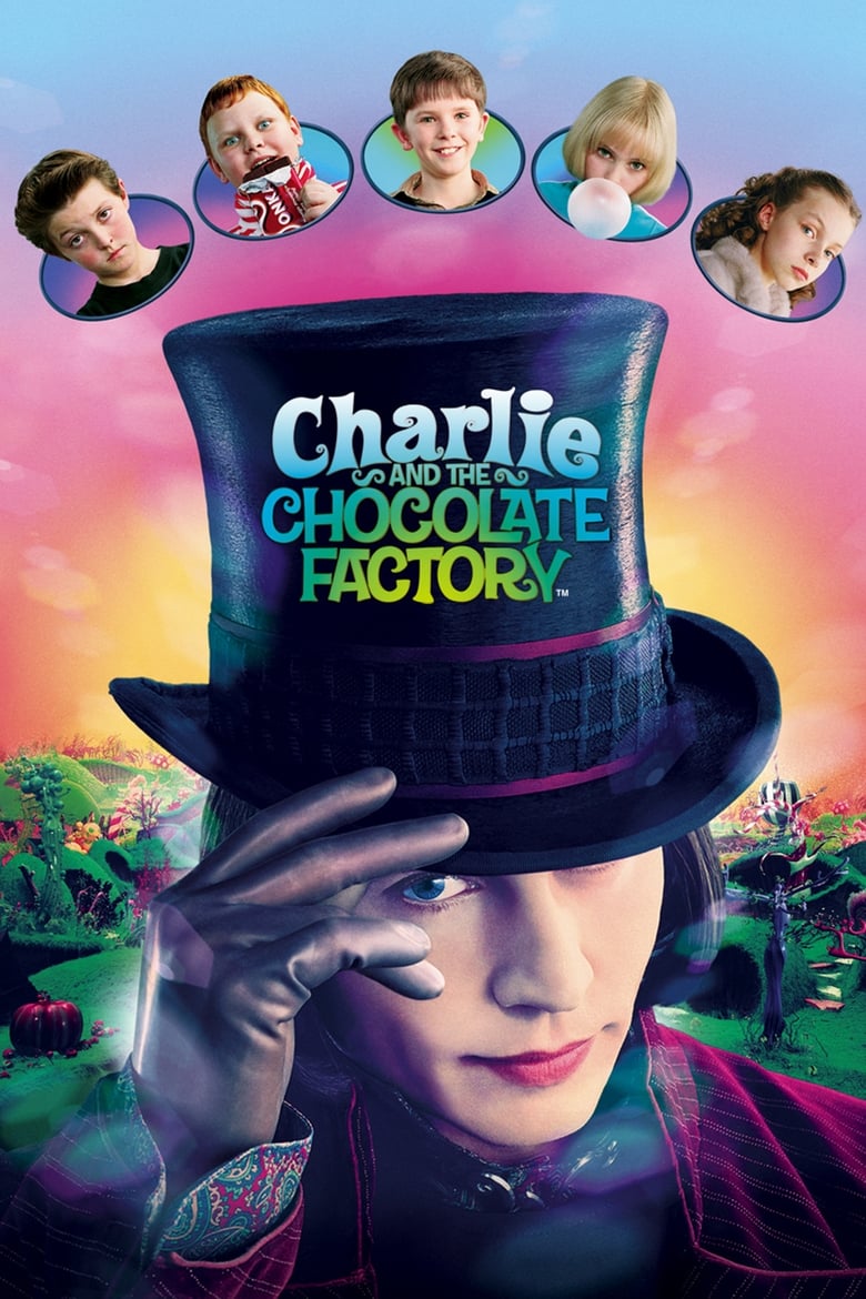 Plakát pro film “Karlík a továrna na čokoládu”