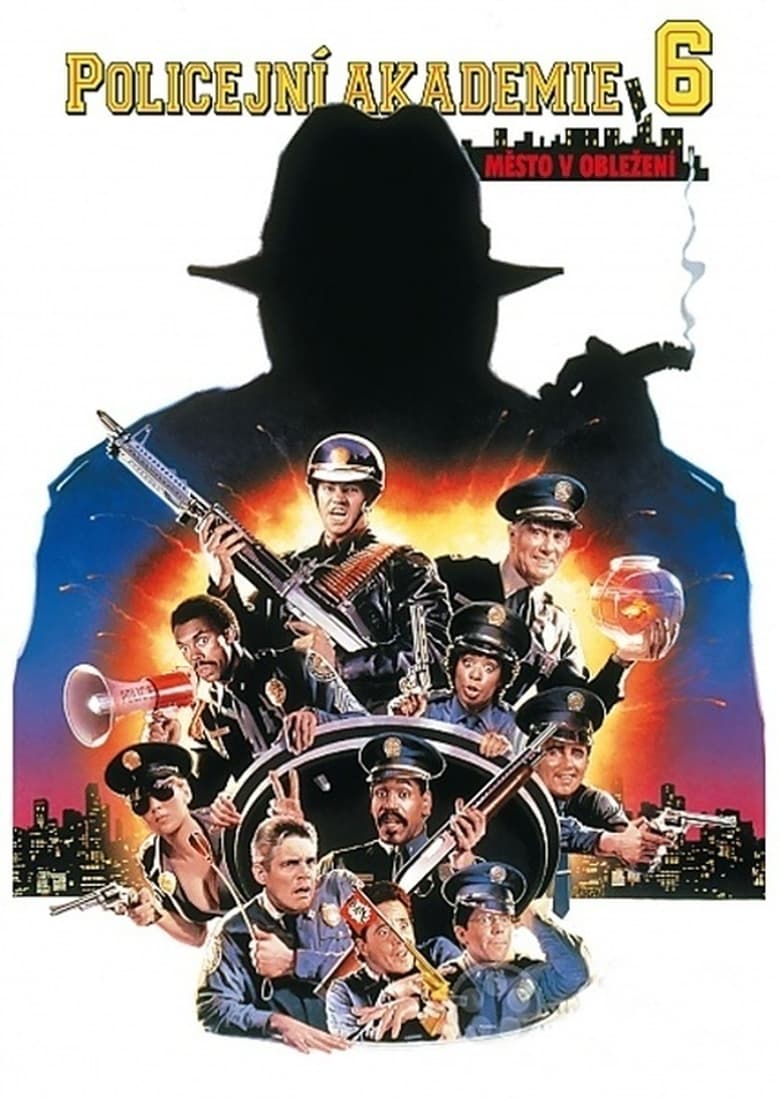 Plakát pro film “Policejní akademie 6: Město v obležení”