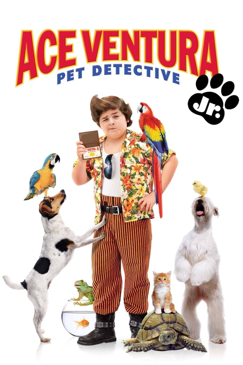 Plakát pro film “Ace Ventura Junior: Zvířecí detektiv”