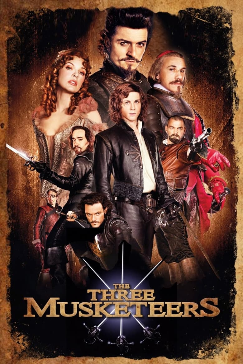 Plakát pro film “Tři mušketýři”