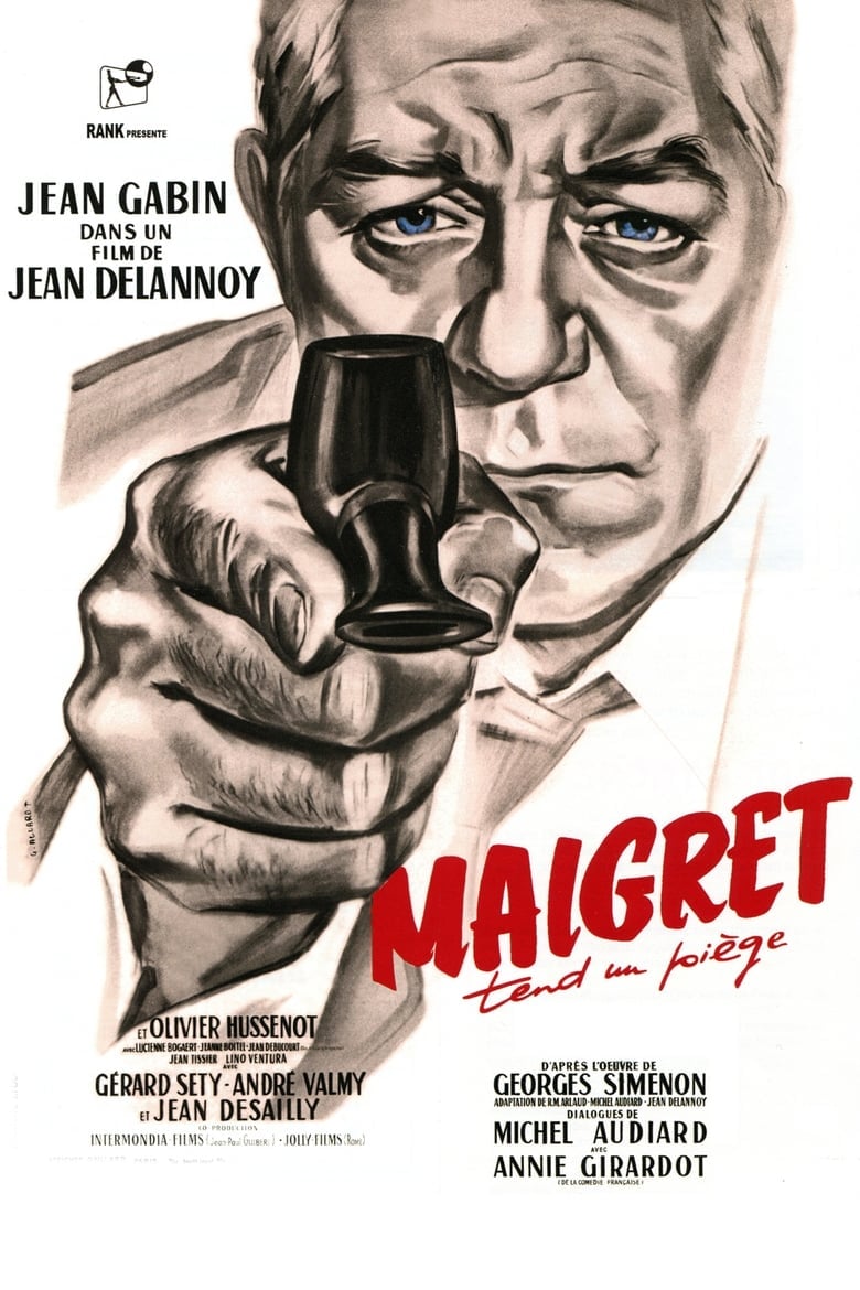 Plakát pro film “Maigret klade past”