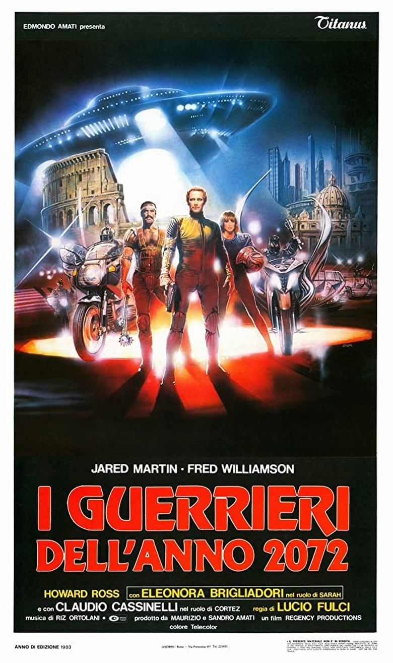Plakát pro film “Válečníci roku 2072”