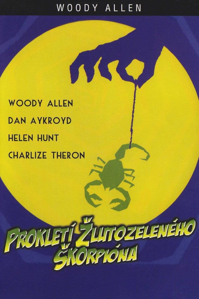 Plakát pro film “Prokletí žlutozeleného škorpióna”