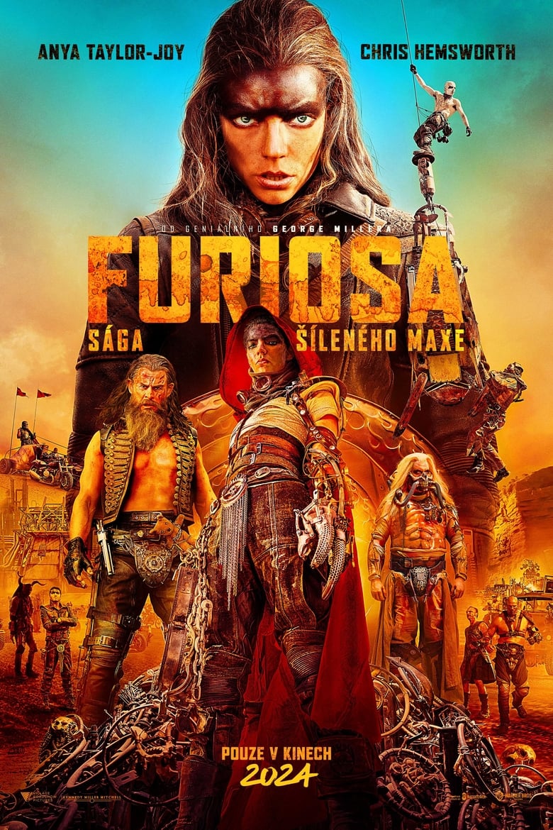 Plakát pro film “Furiosa: Sága Šíleného Maxe”