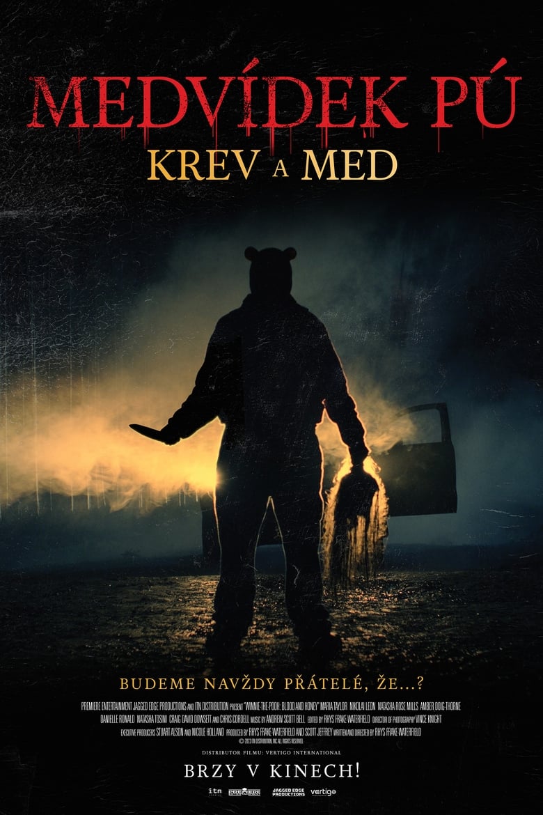 Plakát pro film “Medvídek Pú: Krev a med”
