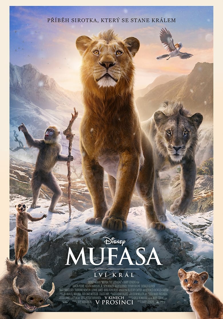 Plakát pro film “Mufasa: Lví král”