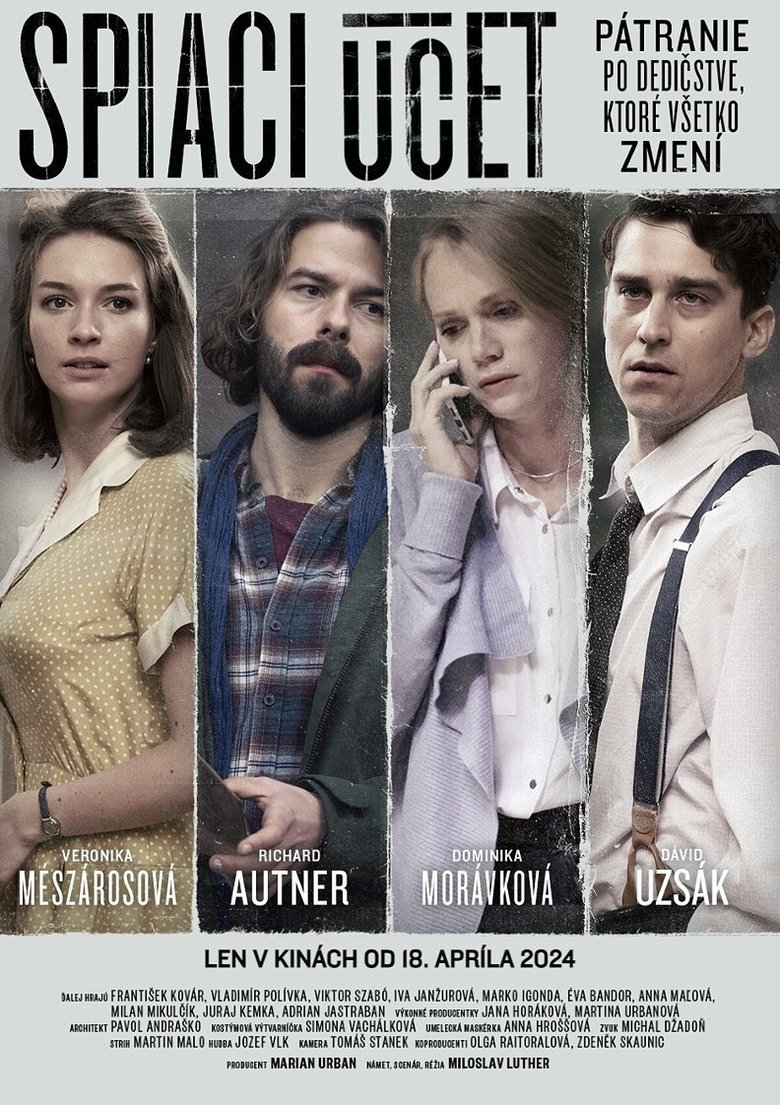 Plakát pro film “Spící účet”