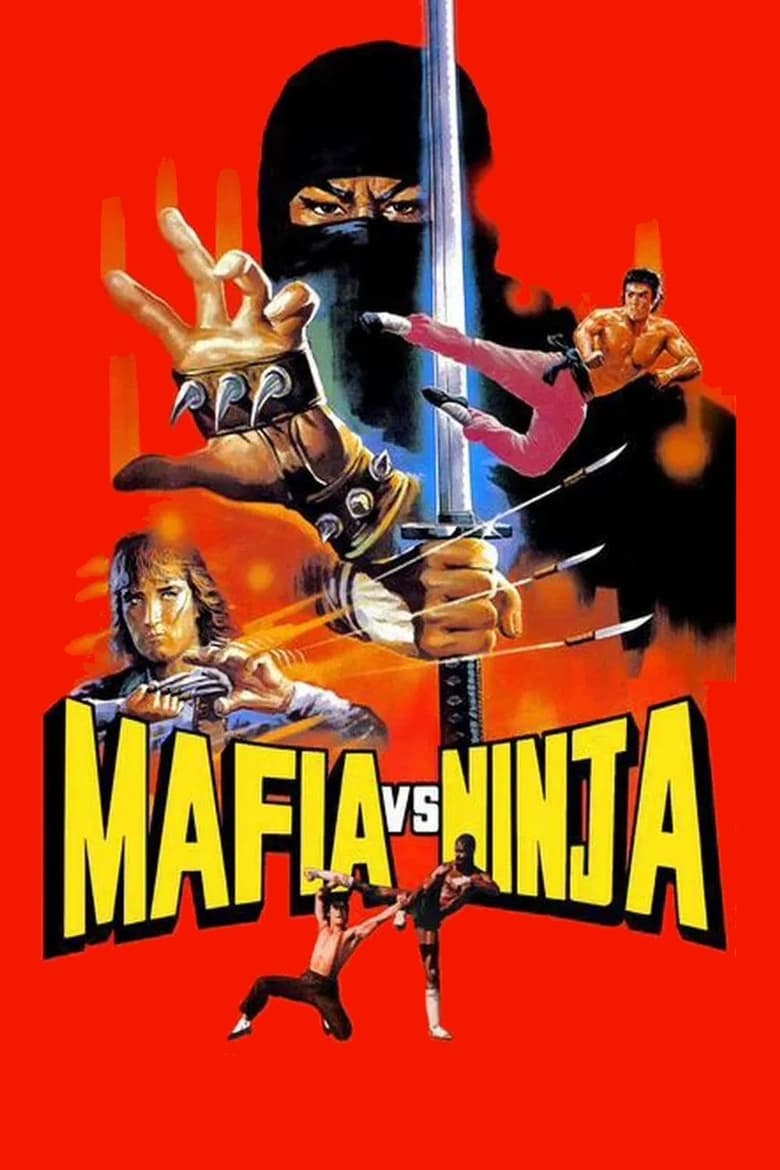 Plakát pro film “Mafie versus ninja”