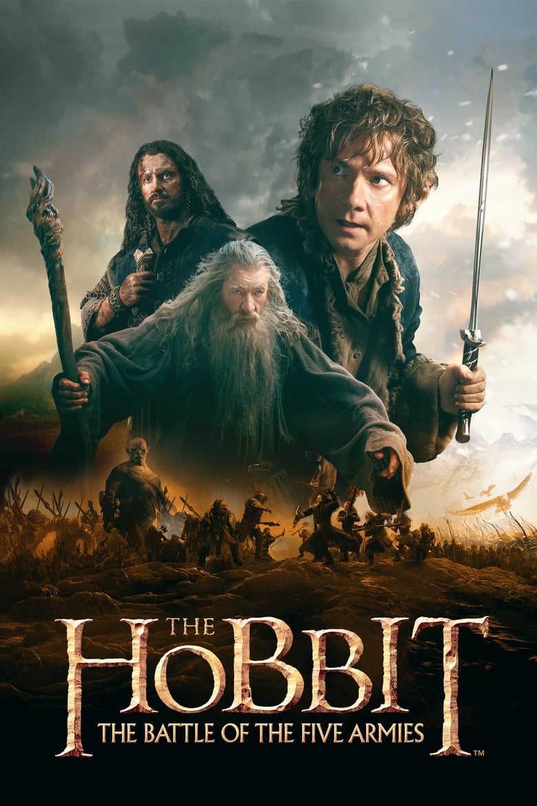 Plakát pro film “Hobit: Bitva pěti armád”