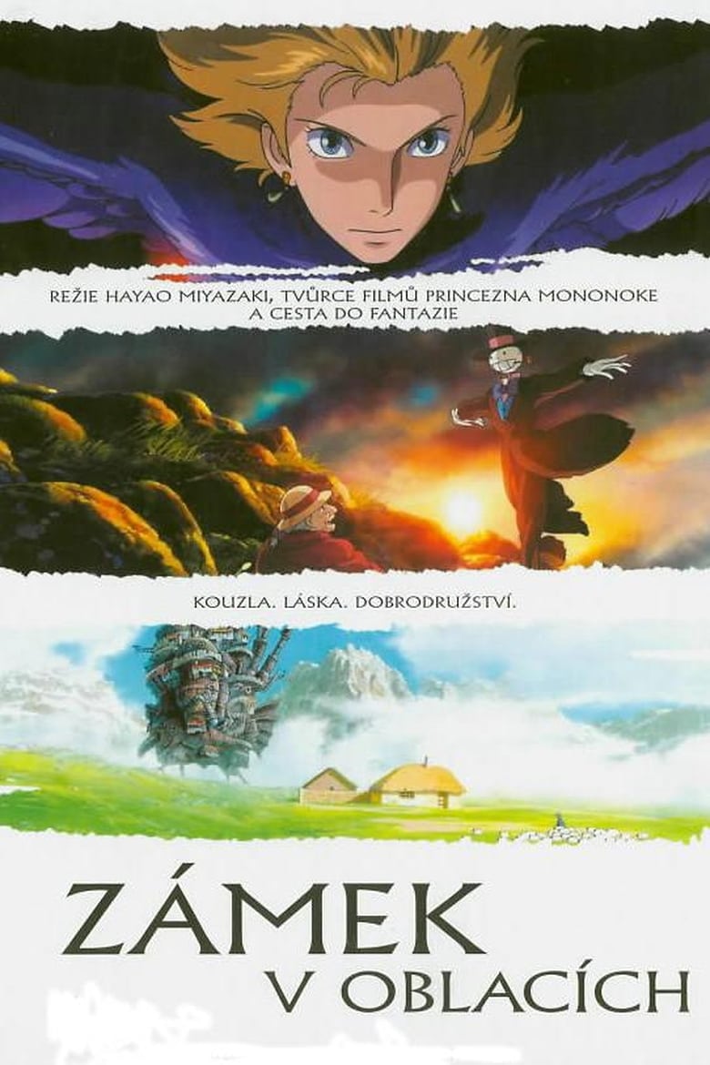 Plakát pro film “Zámek v oblacích”