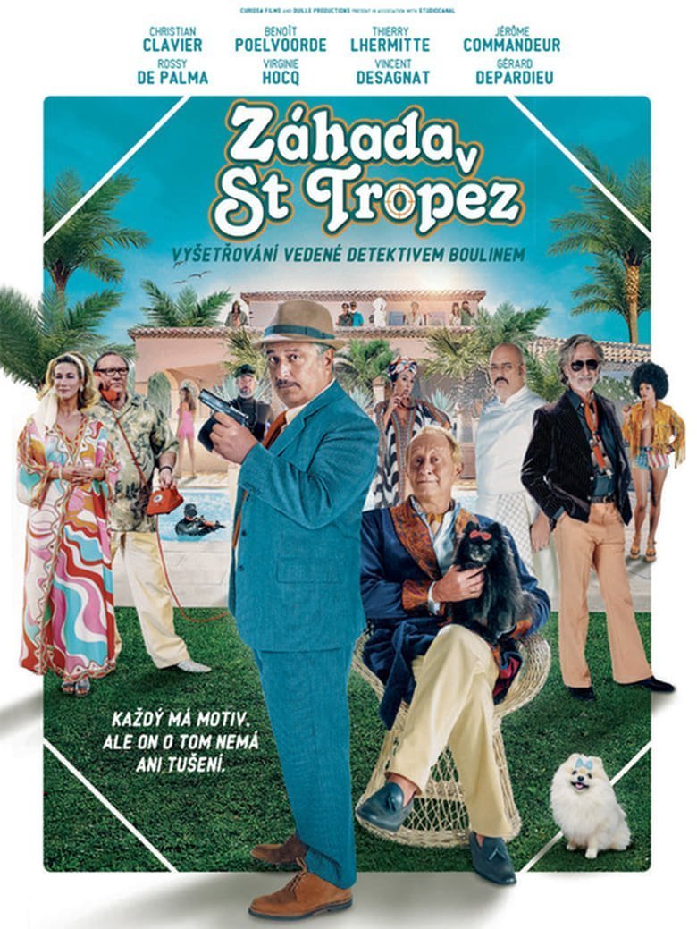 Plakát pro film “Záhada v Saint-Tropez”