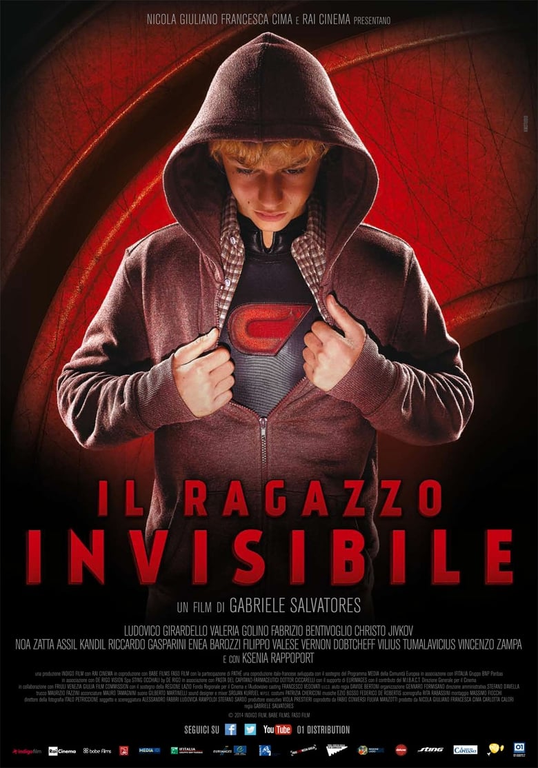 Plakát pro film “Il ragazzo invisibile”