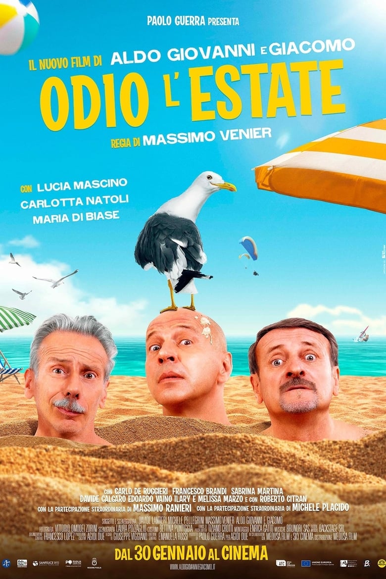 Plakát pro film “Odio l’estate”