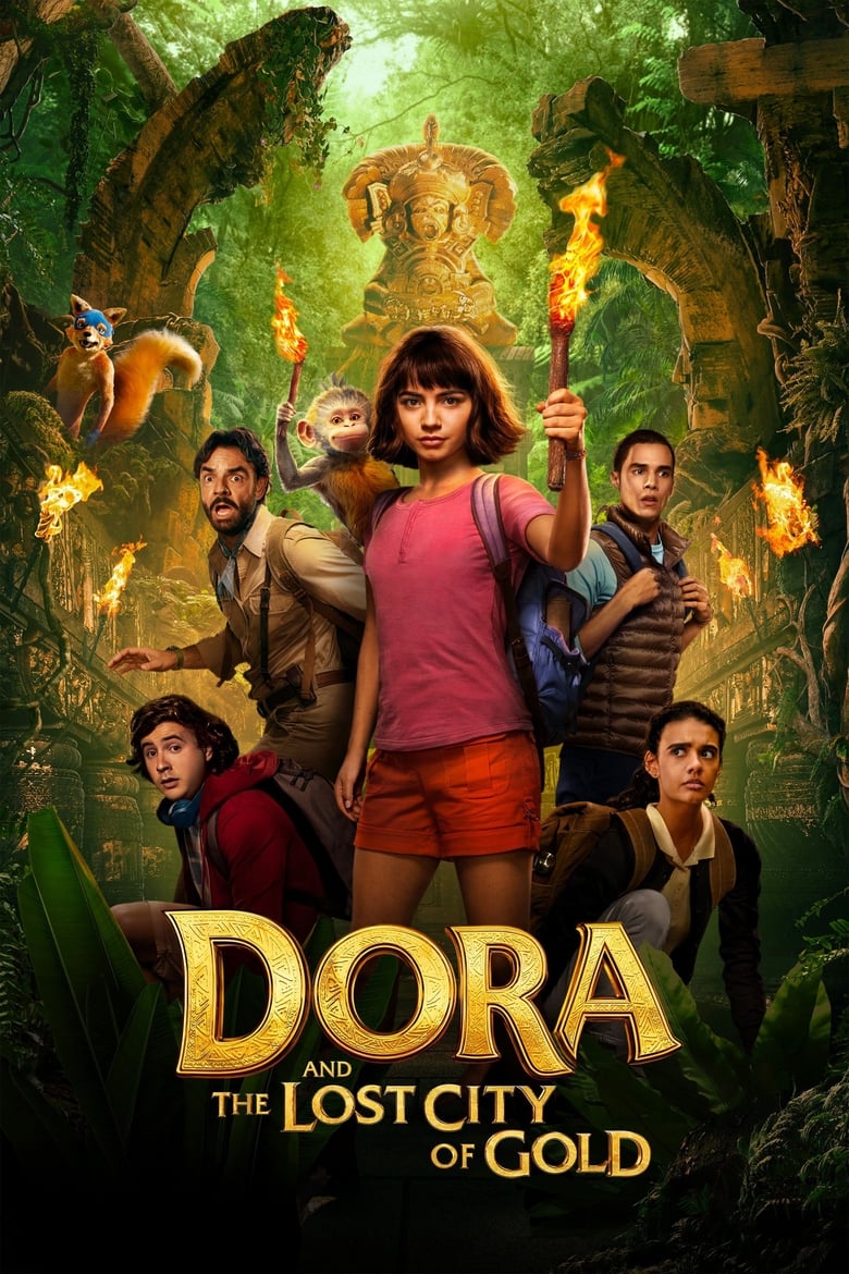 Plakát pro film “Dora a ztracené město”