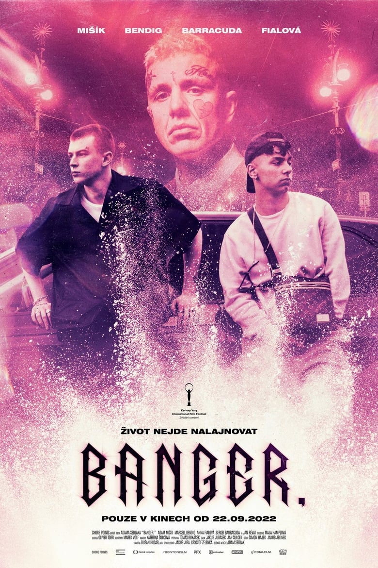 Plakát pro film “BANGER.”
