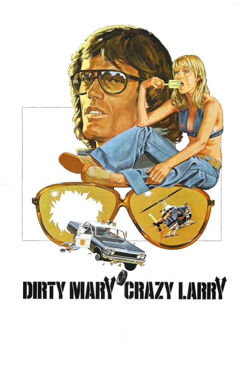Plakát pro film “Dirty Mary a Crazy Larry”