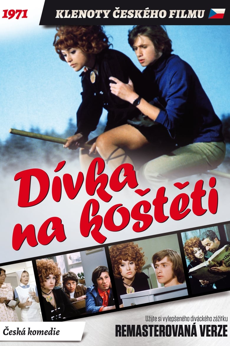 plakát Film Dívka na koštěti