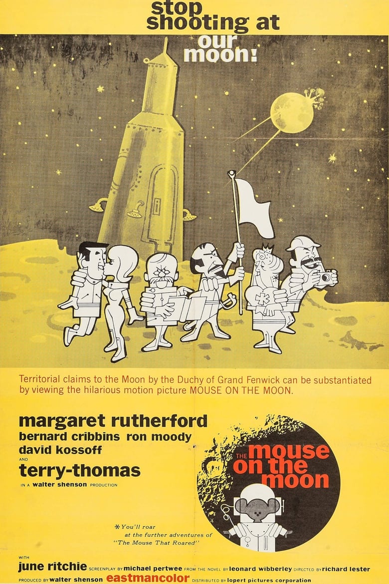 Plakát pro film “Myš na měsíci”