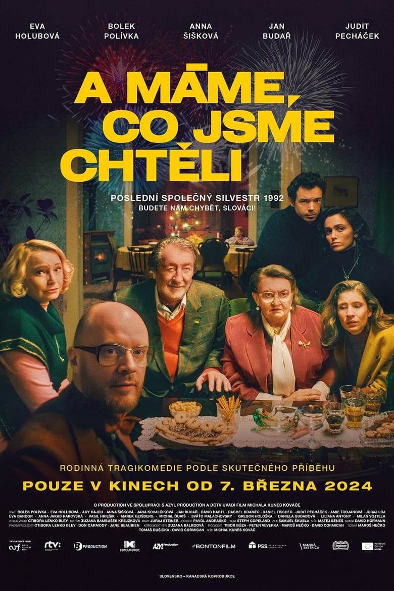 Plakát pro film “A máme, co jsme chtěli”