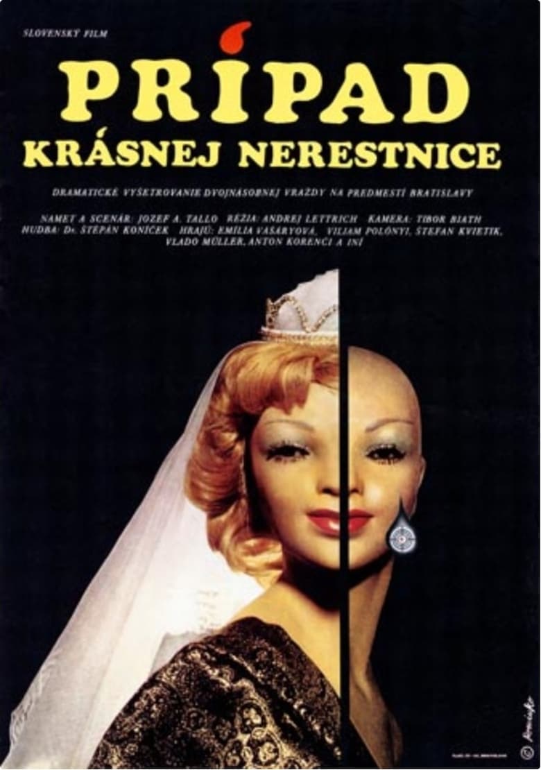 Plakát pro film “Prípad krásnej nerestnice”