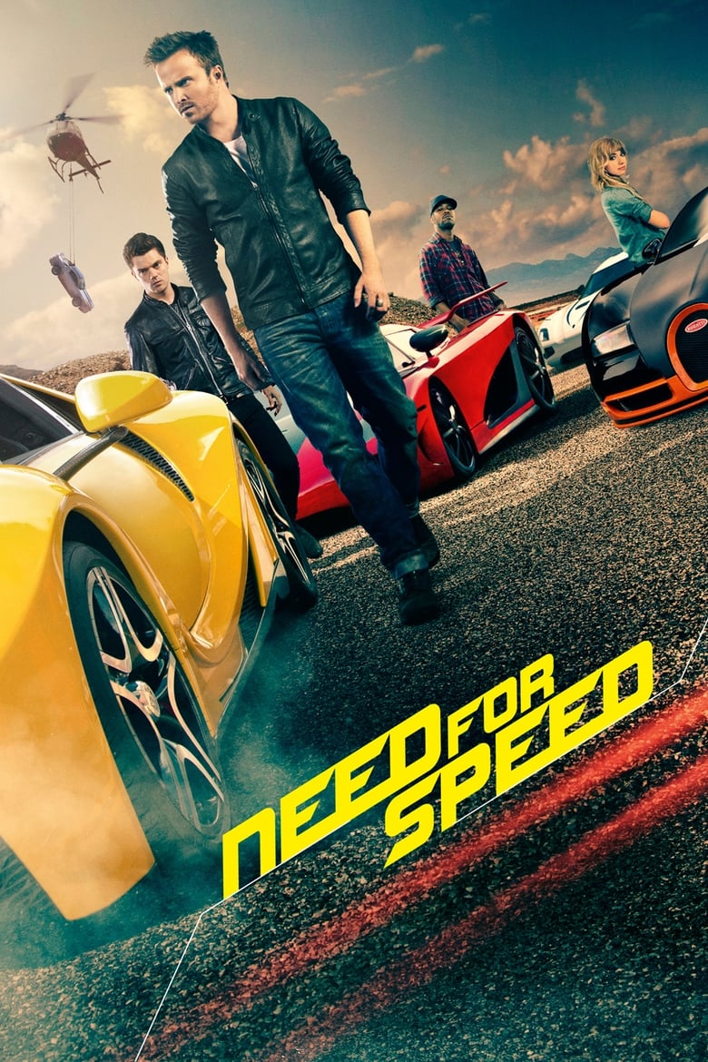 Plakát pro film “Need for Speed”