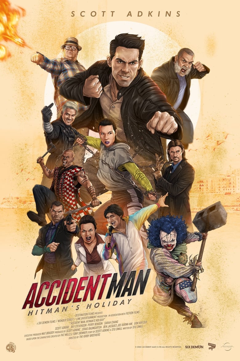 Plakát pro film “Accident Man 2: Zabijákova dovolená”