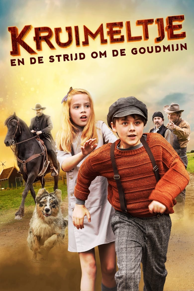 Plakát pro film “Drobeček a boj o zlatý důl”