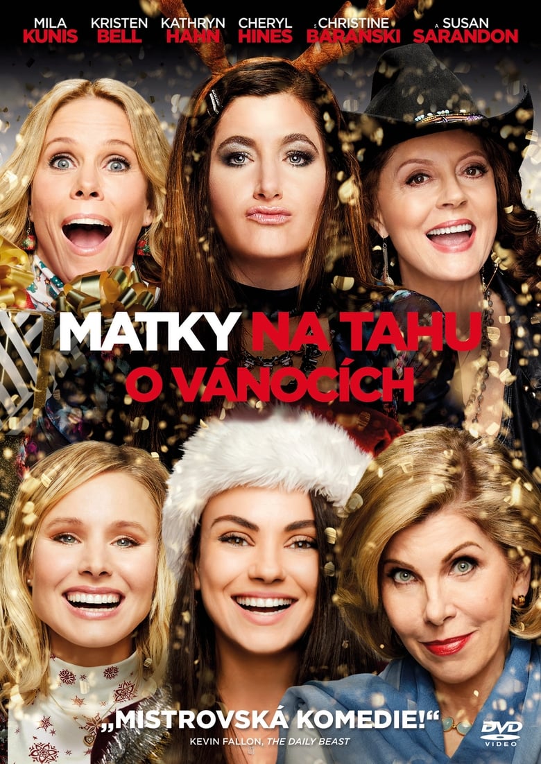 Plakát pro film “Matky na tahu o Vánocích”