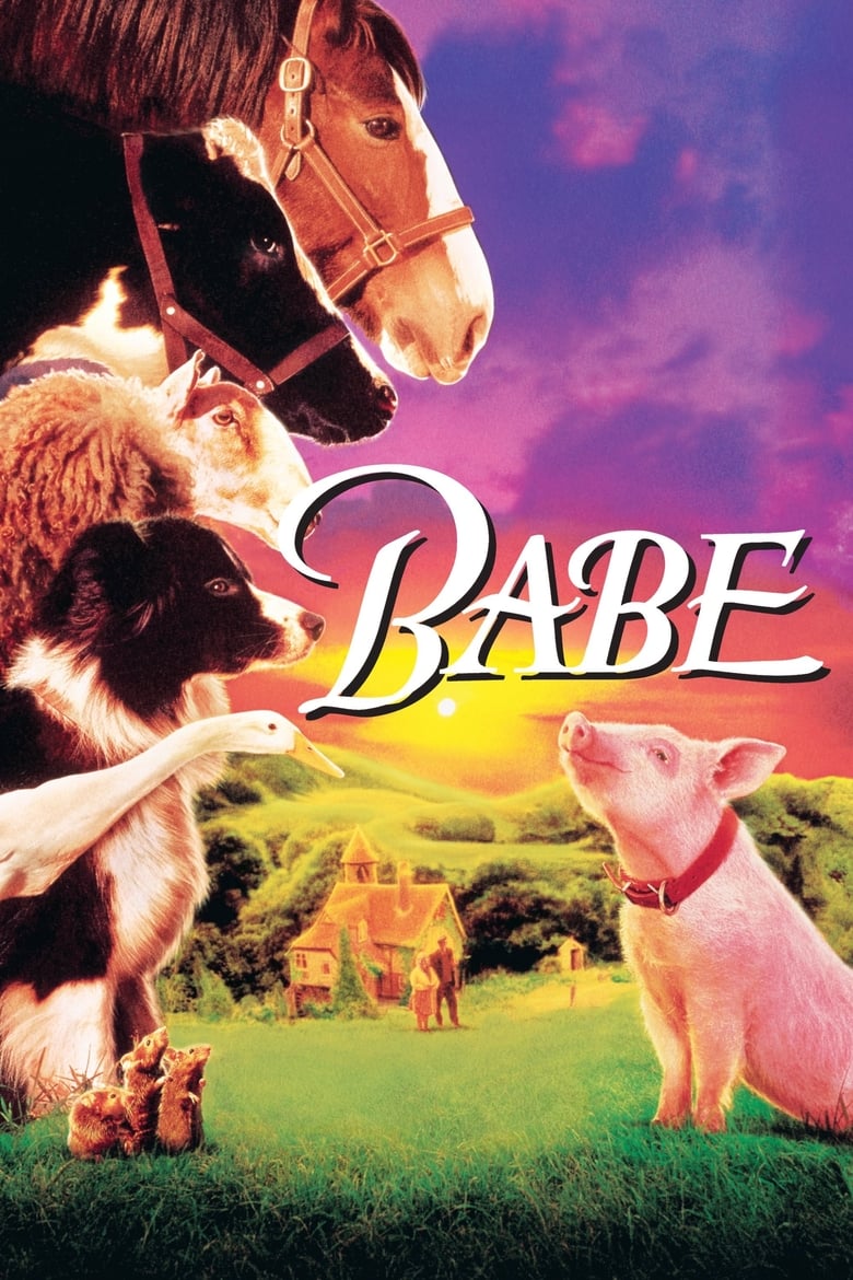 Plakát pro film “Babe – galantní prasátko”