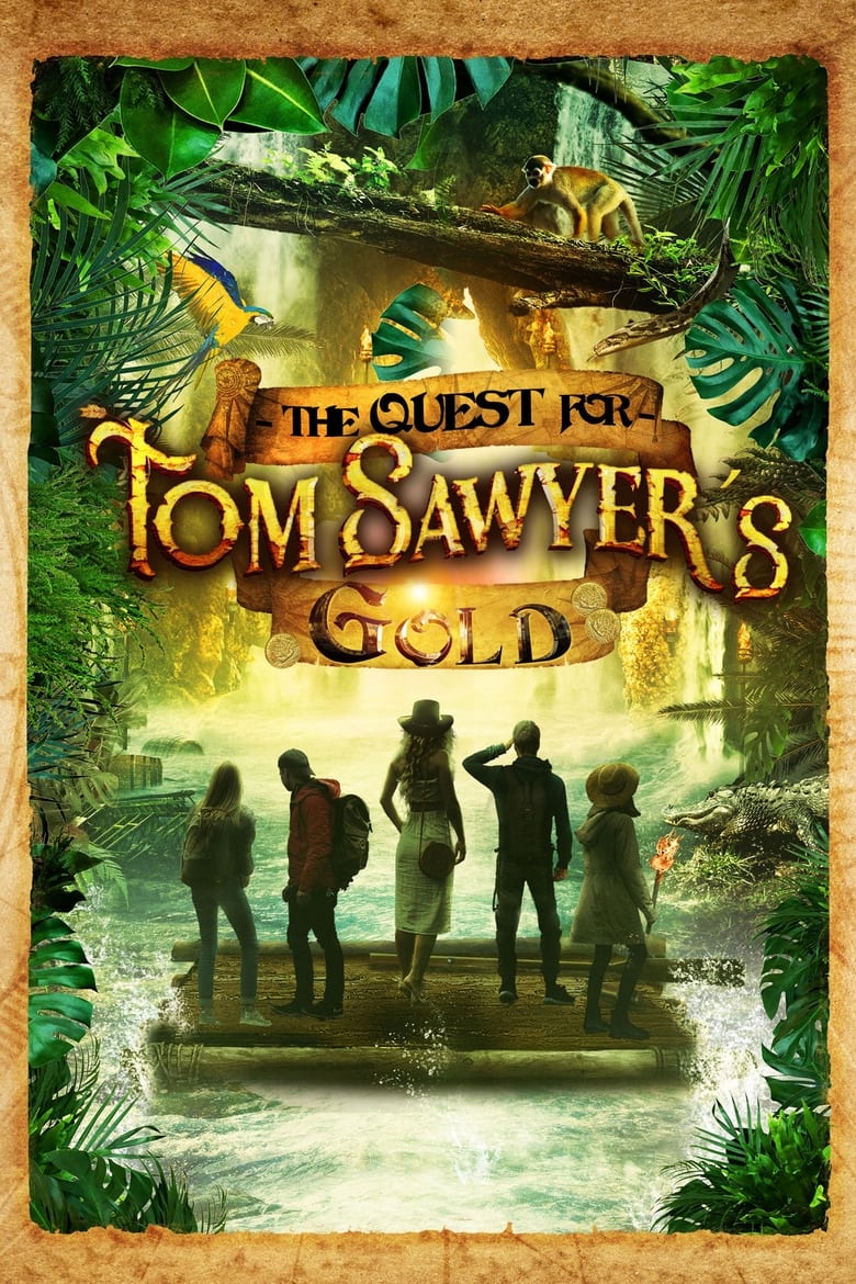 Plakát pro film “Honba za pokladem Toma Sawyera”
