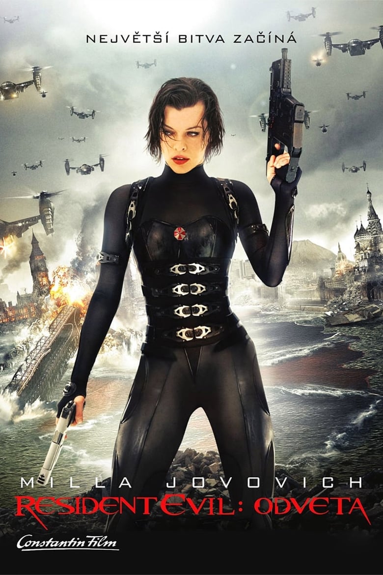 Plakát pro film “Resident Evil: Odveta”