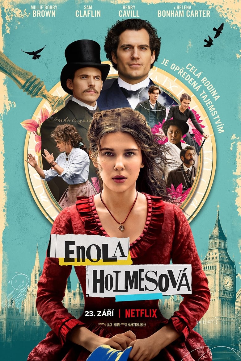 Plakát pro film “Enola Holmesová”