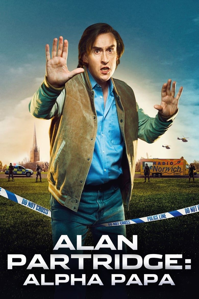 Plakát pro film “Alan Partridge: Alpha Papa”
